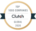 Clutch top company trust badge