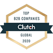 Clutch top B2B trust badge