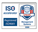 ISO Accelerator trust badge